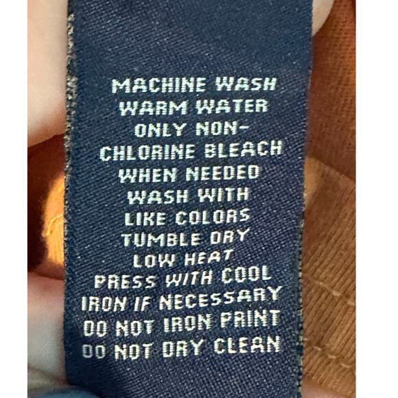 Polo Jeans Company orange graphic long sleeves tee size Medium - Picture 4 of 9